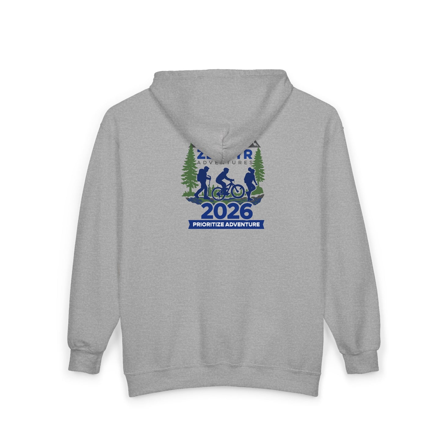 2026 Unisex Adventure Zip-Up Hoodie
