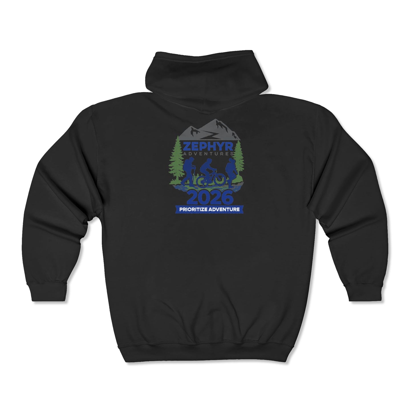 2026 Unisex Adventure Zip-Up Hoodie